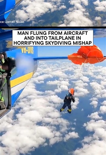 Skydiver Escapes Close Call with Plane After Reserve Snag