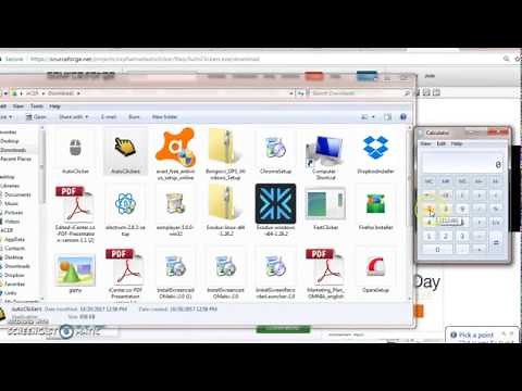 Autoclicker Multiple mouse-click settings guide (click "CC" to view the guide steps)