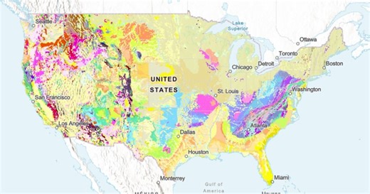 New Geologic Map Of The United States Is The Most Detailed Ever Created