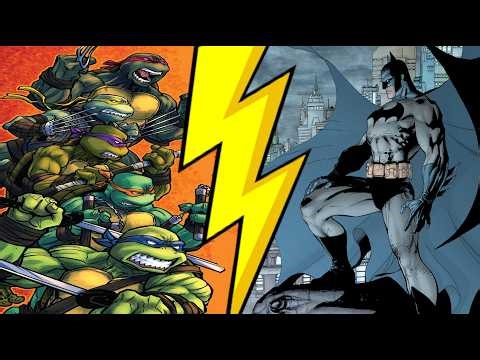 Batman vs TMNT - Epic Crossover Showdown