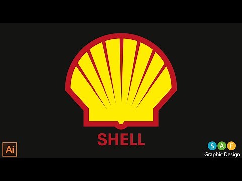 Shell Logo Design Tutorial in Adobe illustrator 2021