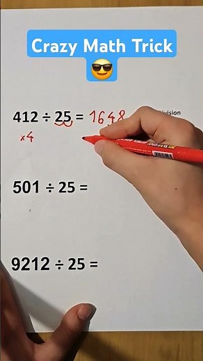 Division Tips and Tricks | Easy Division Tricks for Large and Small Numbers 😎