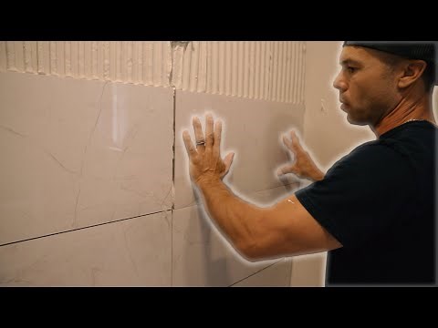 TILE A SHOWER WALL---TUTORIAL