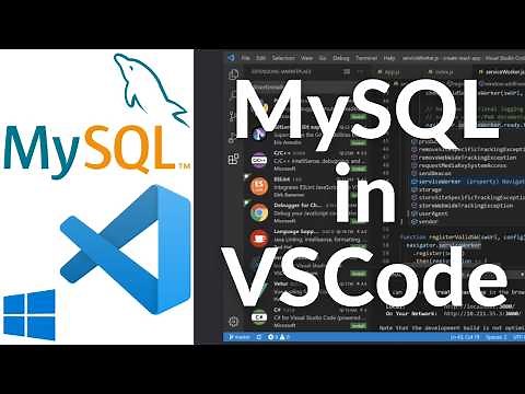 How To Connect to MySQL in Visual Studio Code (VSCode) on Windows 11 and Run SQL Queries (2025)