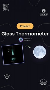 35K views · 1.6K reactions | Glass Thermometer using HTML JS  Next...