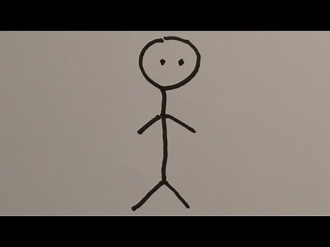 Handrawn Stickman Stopmotion!