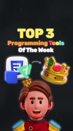 Top 3 Programming Tools for Designers This Week
