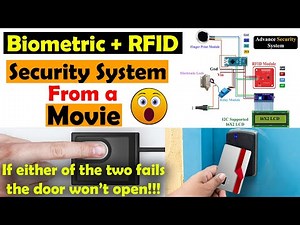Arduino RFID and Fingerprint Door Security System