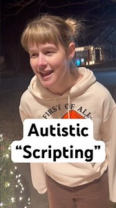 Autistic “scripting” is a form of stimming ❤️ #autismawareness #autistic #autism #neurodivergent