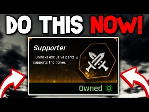 What Does SUPPORTER GAMEPASS DO in THE FORGE! Roblox