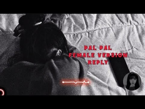 Pal Pal Song | Female Version | Reply 🩹