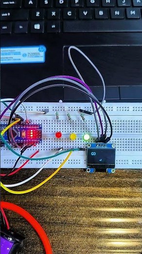 Smart Traffic Light System Arduino Project #arduino #arduinoprojects