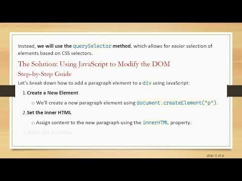 Adding an Element to a Class in JavaScript
