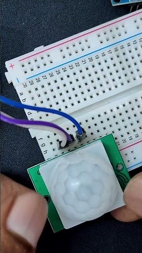 How to Connect PIR Sensor with Arduino Uno🔌 | Easy Motion Detection Setup #arduino #shorts #pir