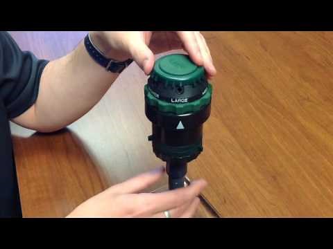 How To Adjust H2O-Six Sprinkler