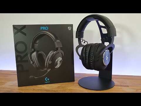 Logitech G PRO X BEST GAMING HEADSET UNBOXING AND SETUP