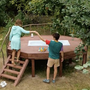 ¡Cómo construir un jacuzzi DIY en el patio trasero! | Ideas en 5 minutos Magia