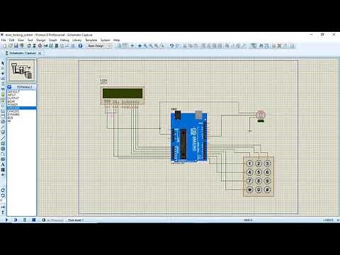 Password Based Door Locking System Using Arduino || Proteus Simulation