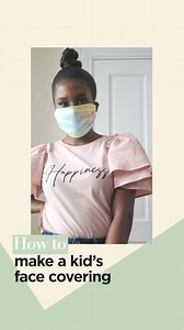 40K views · 153 reactions | HOW TO: make a kids face mask  We've got you covered! . #RIKids #IslandersAtHome | River Island | Facebook