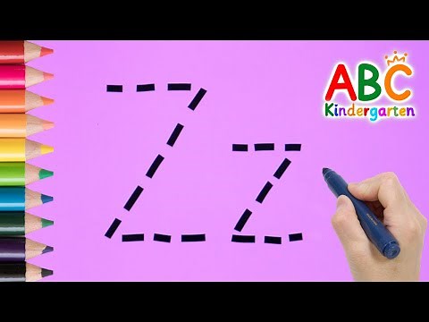 For Kinder | Letter Z Learning in a variety of fun ways | Who lives in the zoo? | Kindergarten