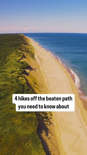 Ready to explore Cape Cod beyond the beaches? Here are 4 hidden gem hikes you have to add to your list. Be sure to pick up a copy of our 2025 Cape Cod Travel Guide (or view it at https://ccctravelguide25.capecodchamber.org/) and discover 6 more amazing trails waiting for you. 🌲✨ Send this to someone who loves exploring the Cape! | Visit Cape Cod