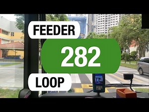 Tower Transit Feeder 282 | Bus Service Route Visual