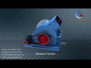 Hammer Crusher Working Principle in animation