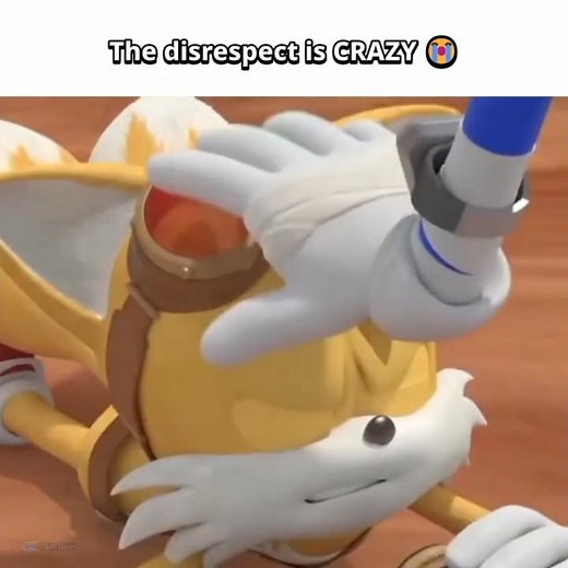 Tails crashes out 💀 #sonic #memes