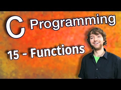 C Programming Tutorial 15 - Using Functions in C