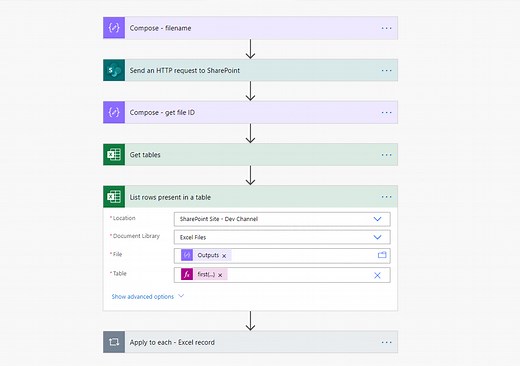 Power Automate – Excel Dynamic Filename