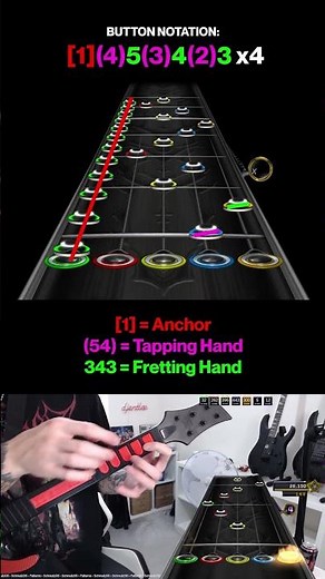 How to hit the Castles Pattern on Clone Hero