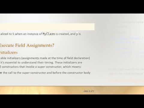 Understanding When Java Executes Class-Level Field Assignments