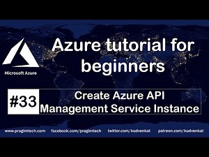 Create Azure API Management service instance