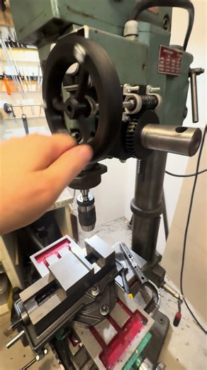 Converting an old drill press into a mill.. (work in progress..)
