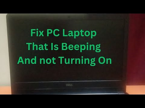 Fix Any Computer , Laptop That Is Beeping And not Turning On Dell, HP, Acer, Asus, Toshiba, Lenovo
