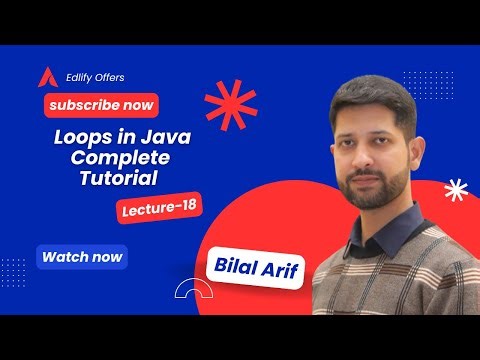 🎓 Lecture 18: Loops in Java | Complete Tutorial | For, ForEach, While, Do-While Explained
