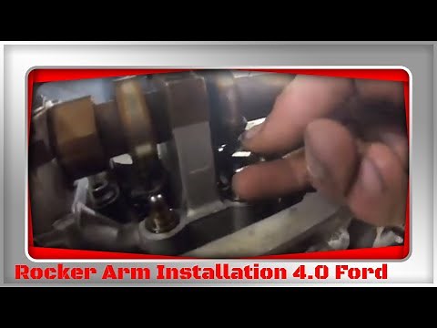 Installing Ford 4.0 Rocker Arms