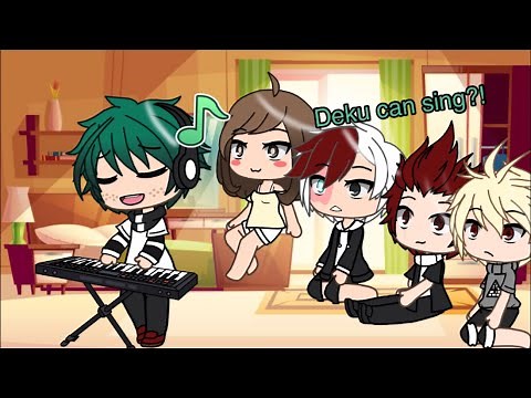 Deku can sing?! || Deku sings Unbreakable by Faydee || BHNA/MHA || GLMV