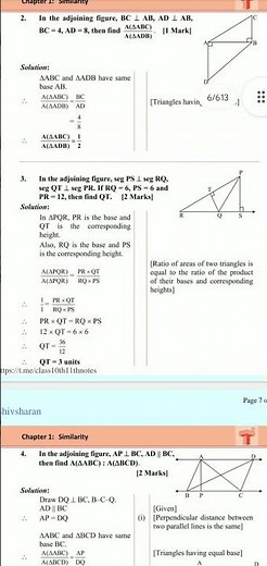 10th Class Math 2|| Chapter 1 Similarity