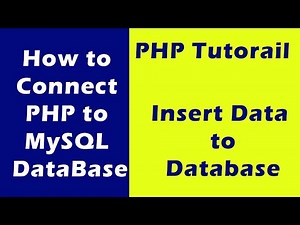 How to connect php to mysql database using phpmyadmin