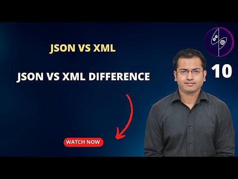 10 JSON Vs XML - JSON Vs XML difference