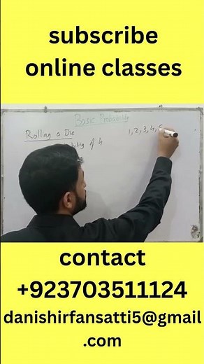 Rolling a Dice 🎲 | Probability Made Easy in 60 Seconds!