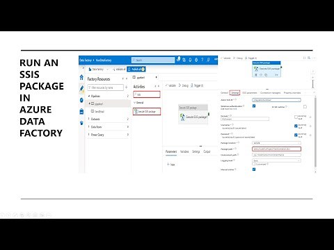 How to Run an SSIS package in Azure Data Factory