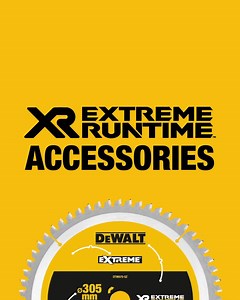 34 reactions · 4 comments | XR Extreme Runtime accessories are engineered to work best with cordless tools to give you more runtime. | DEWALT | Facebook