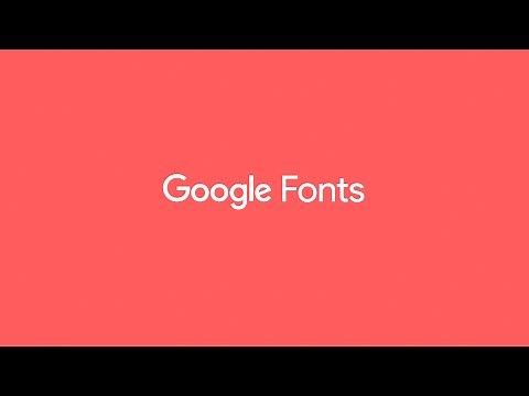 Reimagining Google Fonts