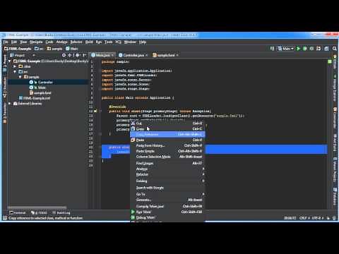 JavaFX Java GUI Tutorial - 31 - Introduction to FXML