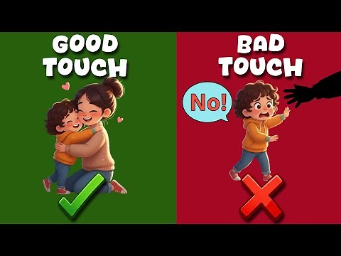 GOOD TOUCH vs BAD TOUCH | Good Touch, Bad Touch for Kids | Body Safety Tips