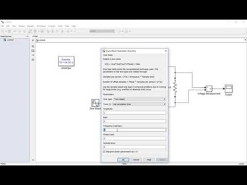 How to use MATLAB Simulink controlled voltage source block