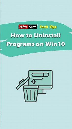 How to Uninstall Programs on Windows 10? 2 Easy Ways #windowstips #windows