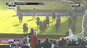 21K views · 126 reactions | A tenth win in the Goffs Thyestes Handicap Chase for Willie Mullins, as Nick Rockett under Paul Townend chases down Velvet Elvis at the last, in a thrilling finish 勞 | Horse Racing Ireland | Facebook